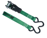 MotoMaster 1,500-lb Padded Ratchet Tie Down Straps, 1-in x 14-ft, 4-pk