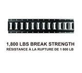 MotoMaster 2,000-lb E-Track, Horizontal, 24-in