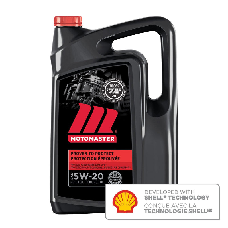 MotoMaster 5W20 Conventional Engine/Motor Oil, 5-L R4
