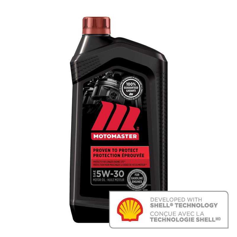 MotoMaster 5W30 Conventional Engine/Motor Oil, 946-mL H7