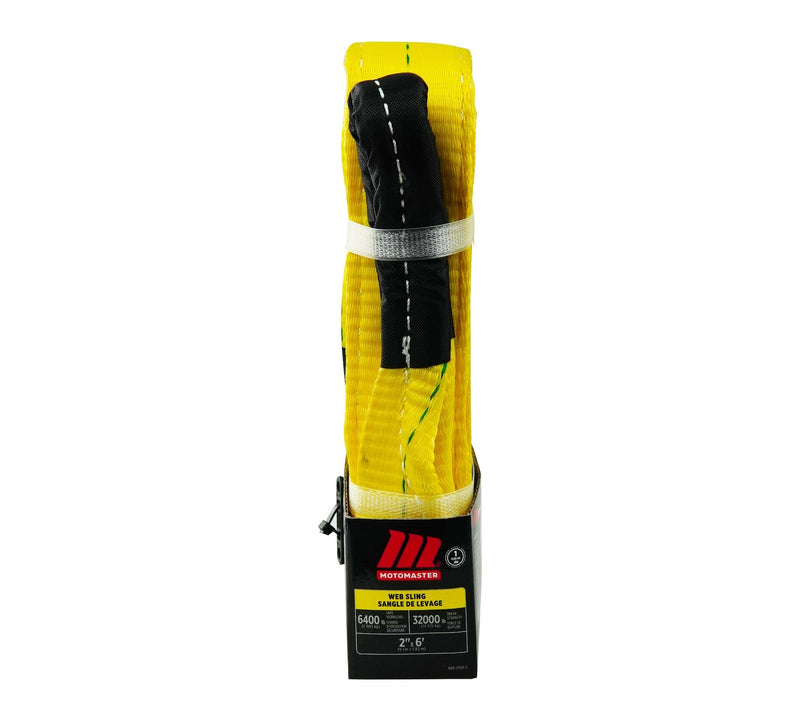 MotoMaster 6,4000-lb Web Lifting Slings, 2-in x 6-ft A7