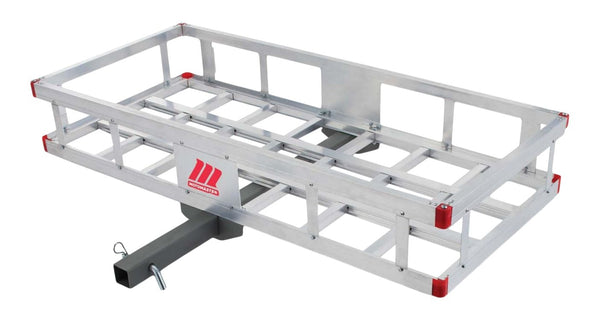MotoMaster Aluminum Hitch Basket Cargo Carrier, 500-lb Capacity C0