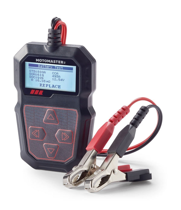 MotoMaster Digital Car Battery Tester/Analyzer, 12V I0
