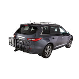 MotoMaster Hitch Basket, Steel with Folding Shank