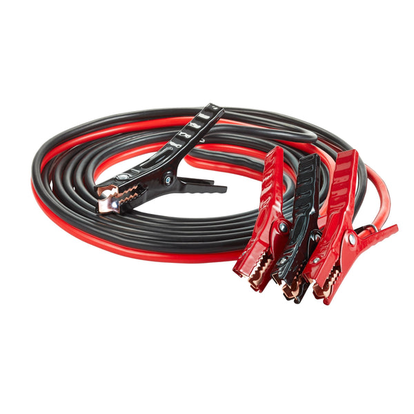 MotoMaster Medium-Duty Booster/Jumper Cables with Built-in LED Lights, 4-Gauge, 20-ft V1