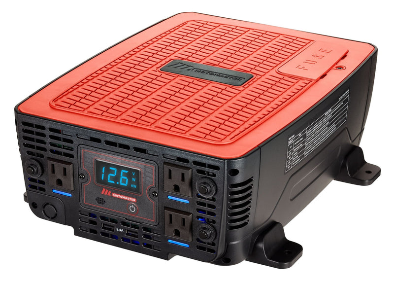 MotoMaster Power Inverter, 3000W, Includes Battery Cables U9