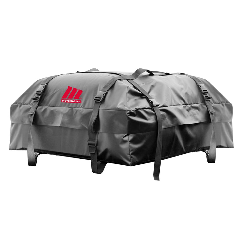 MotoMaster Rooftop Cargo Carrier Bag, 15 cu. ft, Black D4