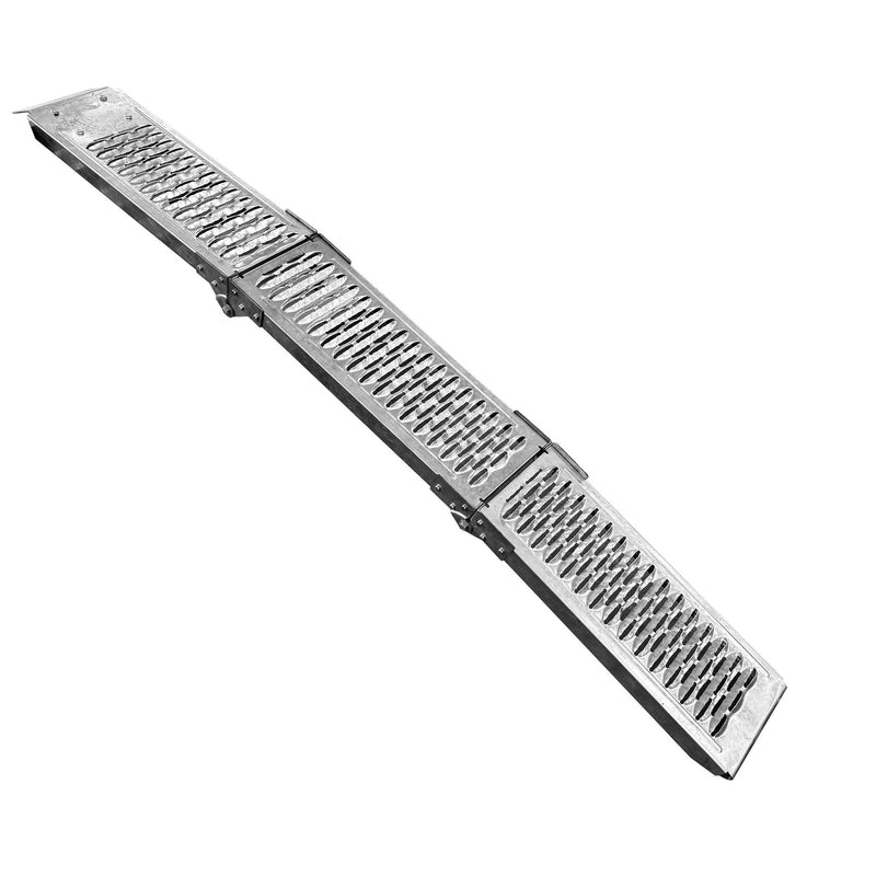 MotoMaster Tri-Fold Steel Loading Ramps, 72-in, 1000-lbs, 1-Pair T3