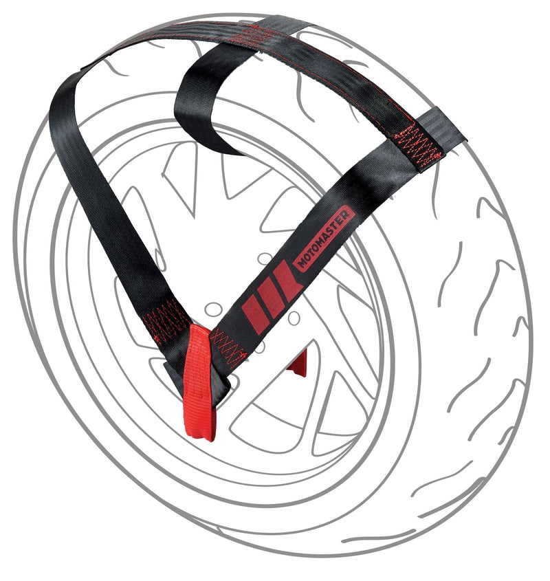 MotoMaster Universal Motorcycle Wheel Tie Down Strap T6