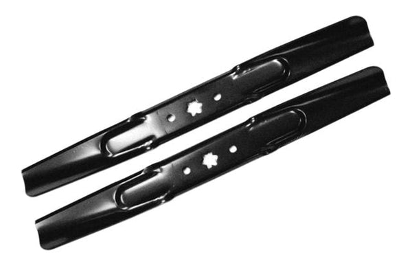 MTD Lawn Tractor Two Blade Replacement Set, 2-in-1, 00-in, 5 star mount U9
