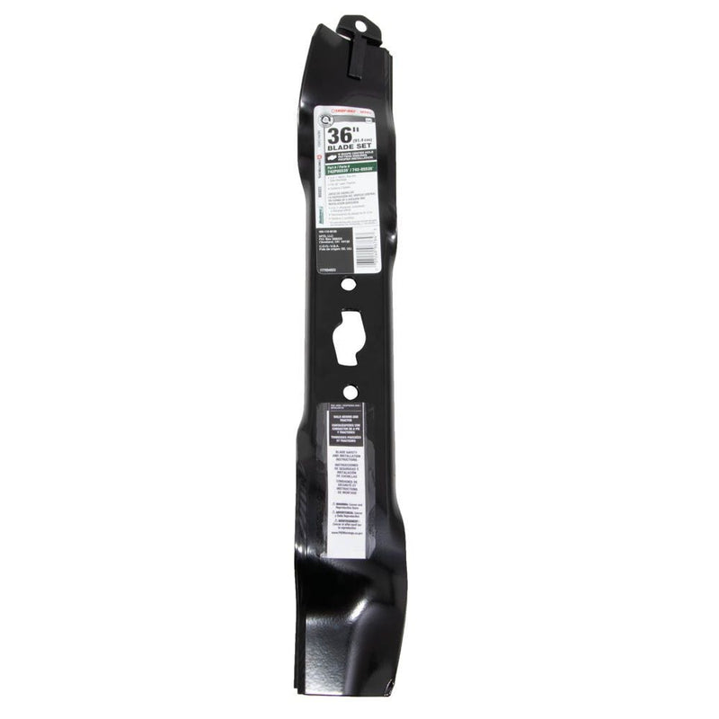 MTD Tractor Blade Replacement Set, 3-in-1 Functionality, 36-in N3