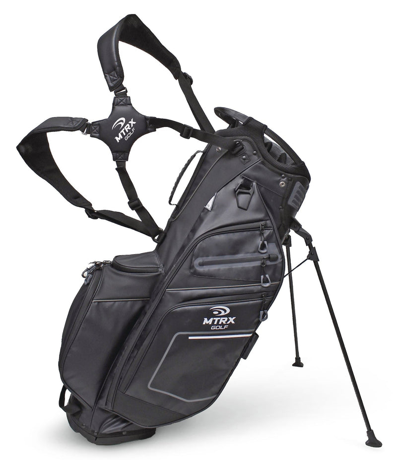 MTRX 14-Way Top Golf Stand Bag, Black W3