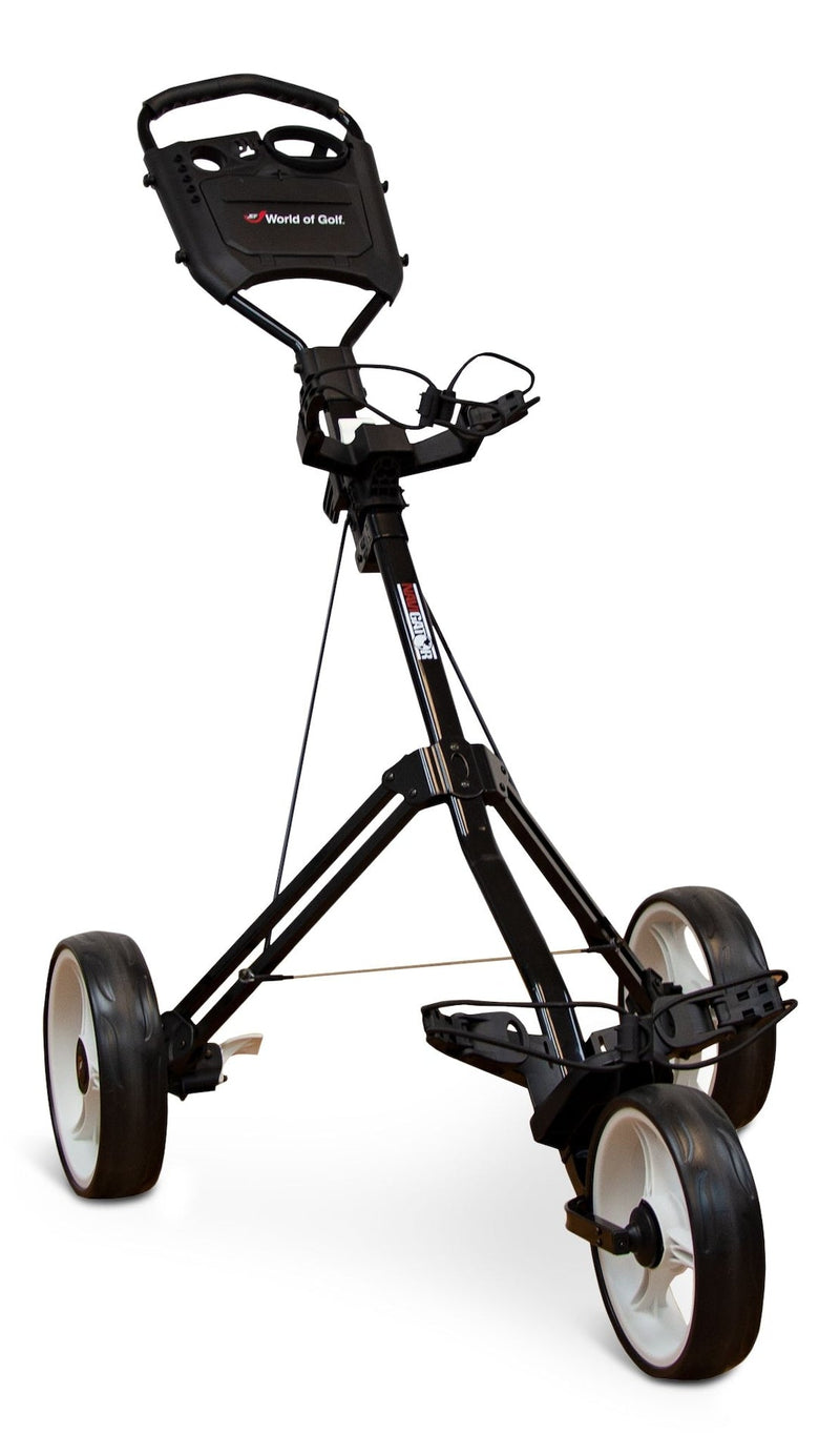 MTRX Navigator 3 Wheeled Golf Cart, Ergonomic Handle, Black F4