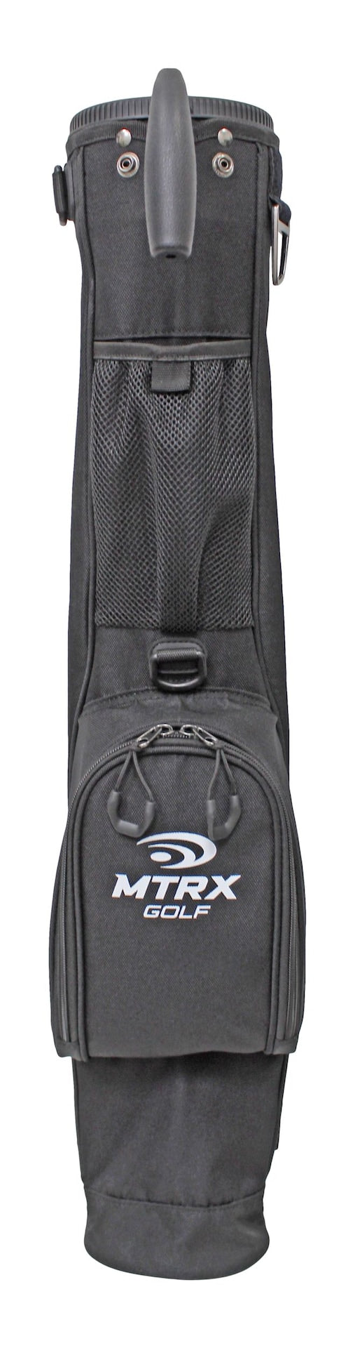 MTRX Sunday 3-Way Top Golf Stand Bag, Lightweight, Black Y9