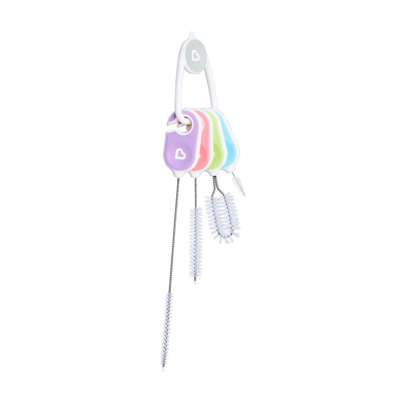 Munchkin Details 4 Brush Set for Baby and Toddler Bottle Y6