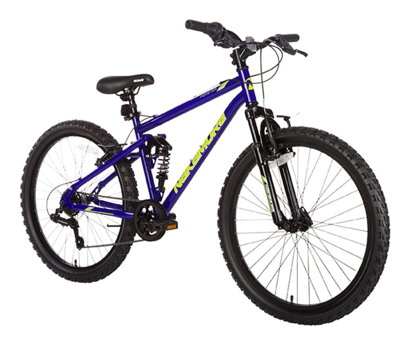 Nakamura Monster 2 Junior Hardtail Mountain Bike, 7-Speed, 24-in F1