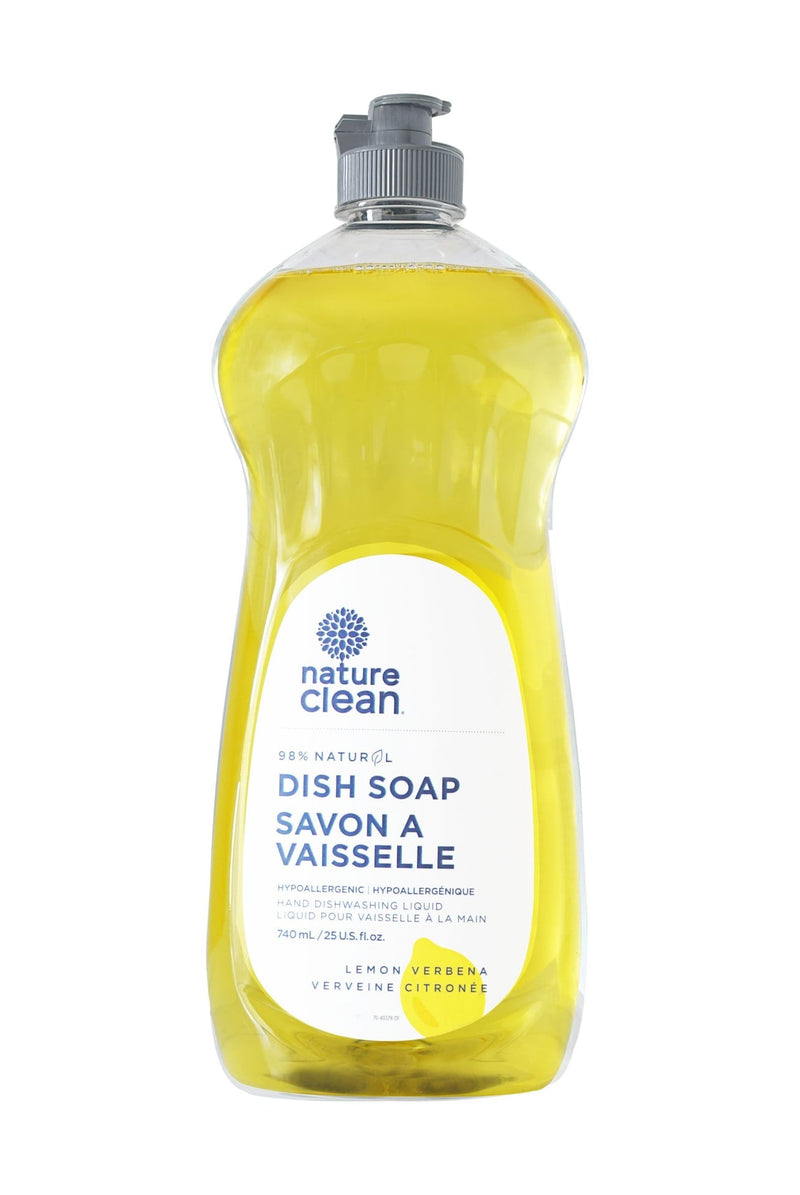 Nature Clean Liquid Dish Soap, Lemon, 740-mL N2