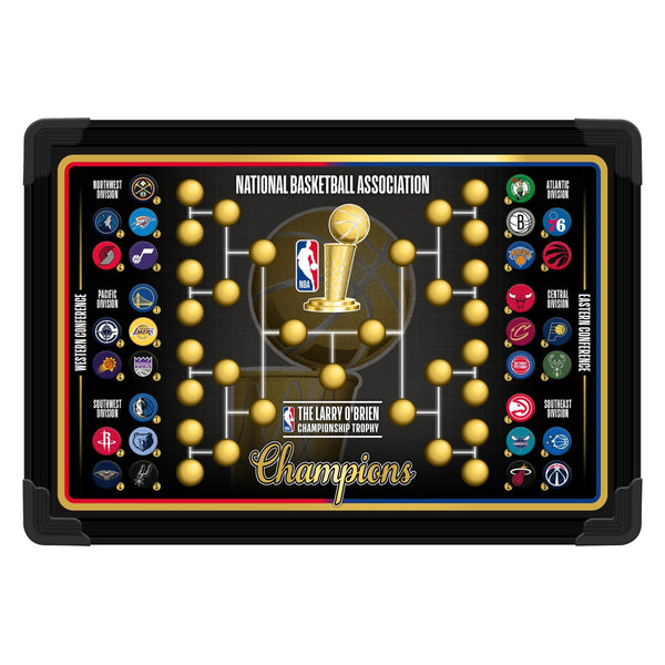 NBA Standing Magnetic Board for Fans, Includes 30 Team Magnets T4
