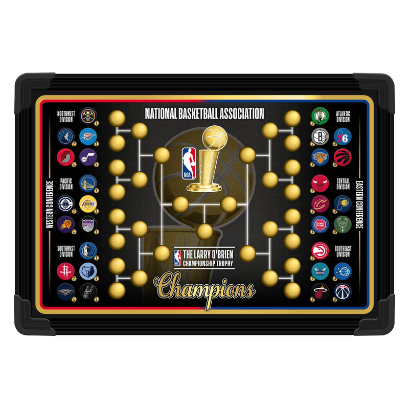 NBA Standing Magnetic Board for Fans, Includes 30 Team Magnets T4