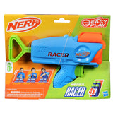 NERF Elite Junior Racer Easy-Play Dart Blaster, Includes 4 Darts, Ages 6+