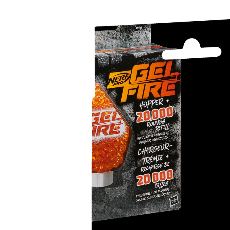 Nerf Pro Gelfire Orange Hopper+ with 20000-Round Refill V3