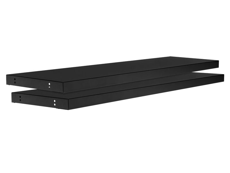 NewAge Bold 3.0 Display Wall Shelf Set, 48-in, Black, 2-pk T5