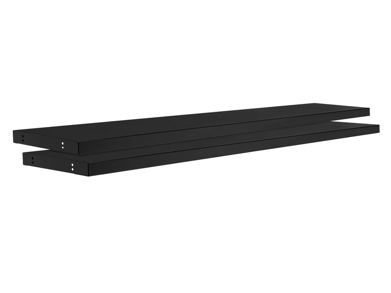 NewAge Bold 3.0 Display Wall Shelf Set, 72-in, Black, 2-pk O6