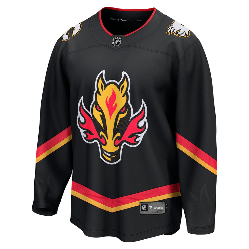 NHL Calgary Flames 2022 Alternate Breakaway Jersey, Adult, Assorted Sizes K5
