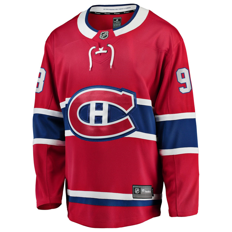 NHL Montreal Canadiens Breakaway Player Jersey, Ivan Demidov, Adult, Assorted Sizes R4