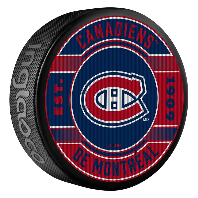 NHL Montreal Canadiens Dual-Image Lenticular Hockey Puck, 6-oz T1