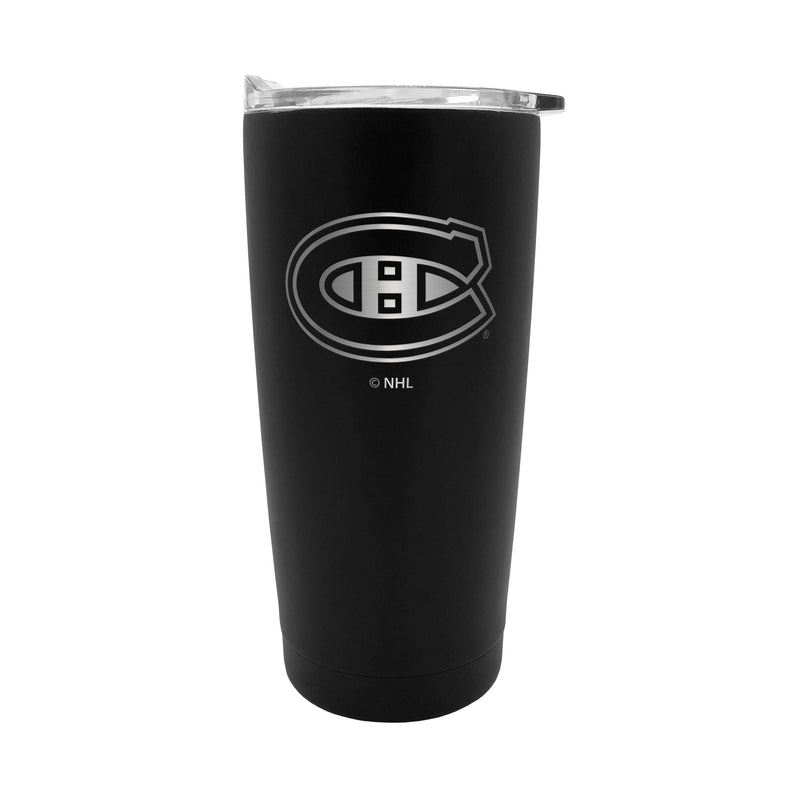 NHL Montreal Canadiens Executive Stainless Steel Insulated Travel Tumbler, Black, 20-oz P1