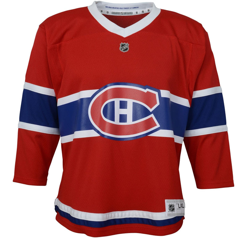 NHL Montreal Canadiens Replica Jersey, Youth, Assorted Sizes G9