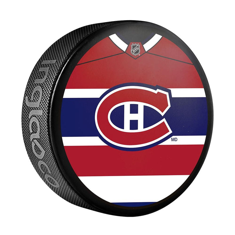 NHL Montreal Canadiens Souvenir Hockey Puck, 6-oz X4