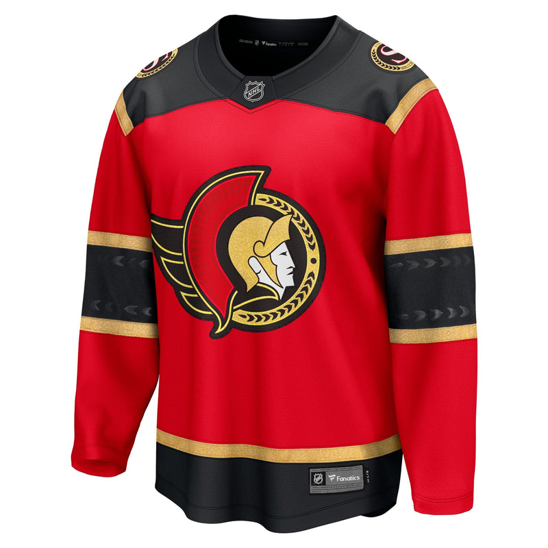 NHL Ottawa Senators 2025 Adult Standard Alternate Breakaway Jersey, Various Sizes P4