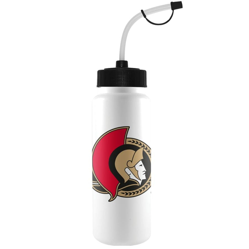 NHL Ottawa Senators Officially Licensed Hockey Water Bottle, 1-L Z2
