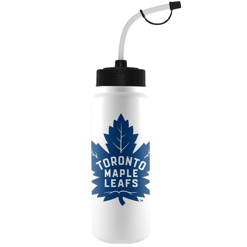 NHL Toronto Maple Leafs Officially Licensed Hockey Water Bottle, 1-L K9