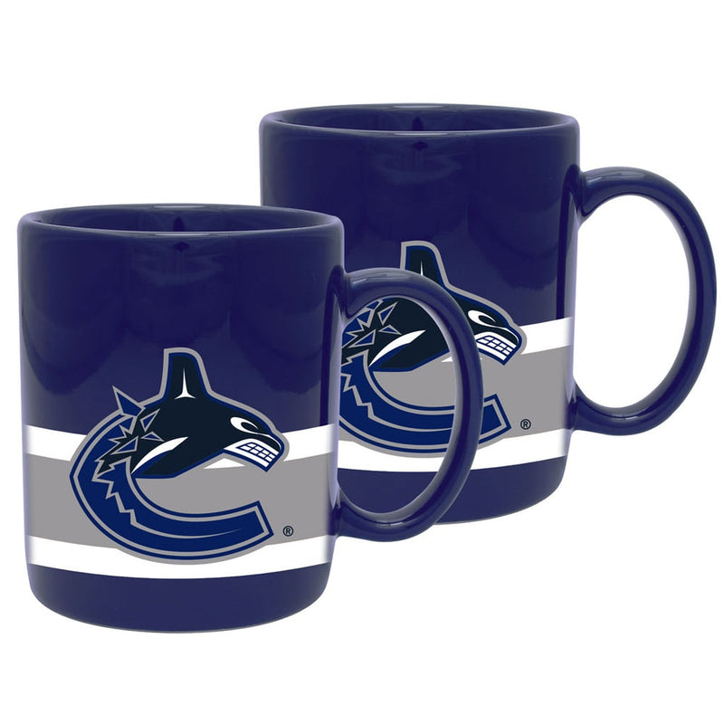 NHL Vancouver Canucks Ceramic Mug, 11-oz, 2-pk W6
