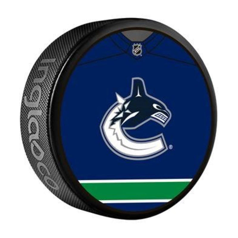 NHL Vancouver Canucks Souvenir Hockey Puck, 6-oz J5