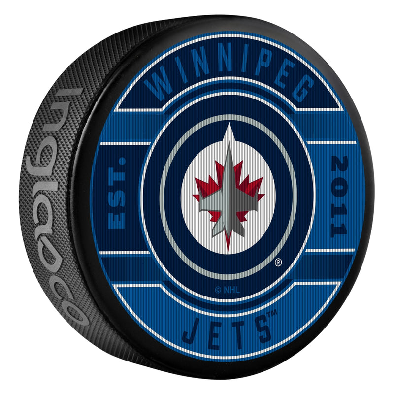 NHL Winnipeg Jets Dual-Image Lenticular Hockey Puck, 6-oz U5