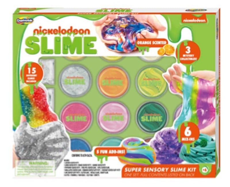 Nickelodeon Super Sensory Slime Kit with 6 Mix-ins P8
