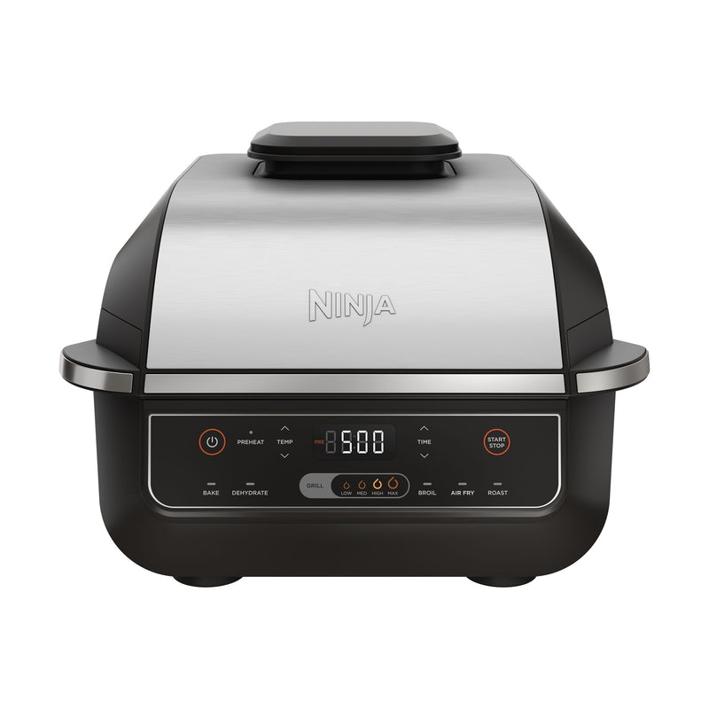 Ninja 6-in-1 indoor Grill and Cyclonic Air Fryer, 4-qt T0