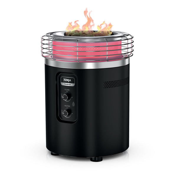 Ninja Fireside 360 Smokeless Outdoor Propane Patio Heating System & Fire Pit, 80,000 BTUs Y0