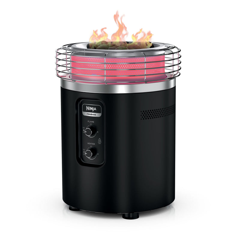 Ninja Fireside 360 Smokeless Outdoor Propane Patio Heating System & Fire Pit, 80,000 BTUs Y0