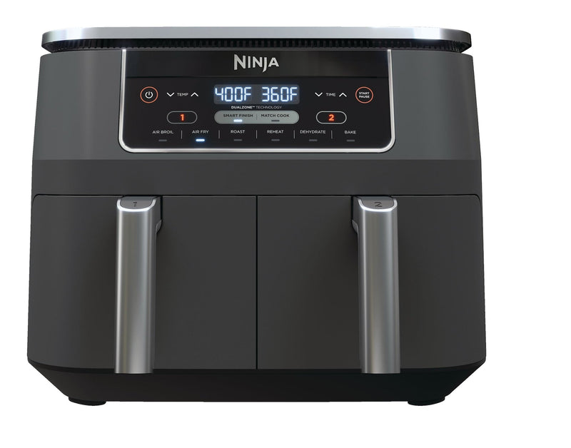 Ninja Foodi 2-Basket Air Fryer with 6 Cooking Functions, 8 Qt L7