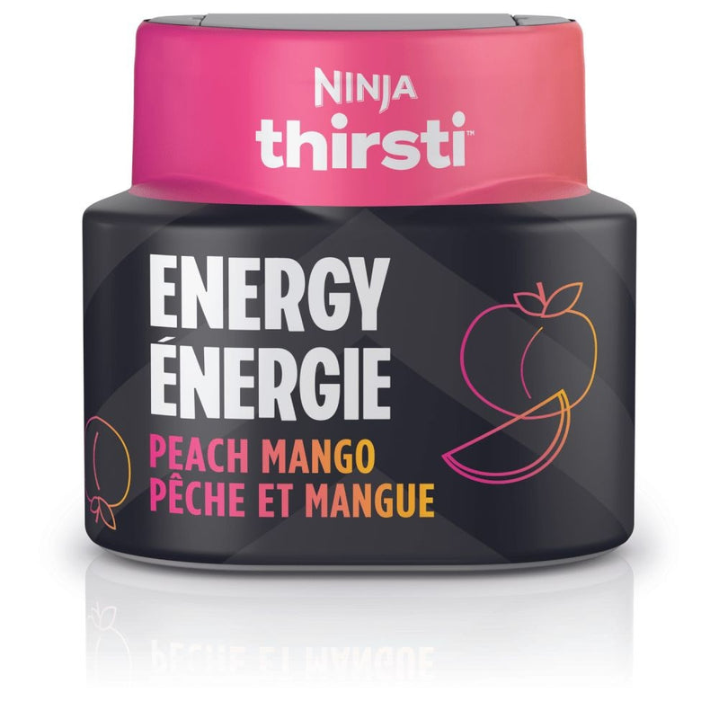 Ninja Thirsti FRUITI CHILL + CAFFEINE Peach Mango Flavoured Water Drops A9