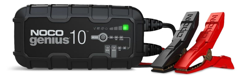 NOCO GENIUS10 Smart Battery Charger/Maintainer/Desulfator, 10-Amp, 6V/12V A4