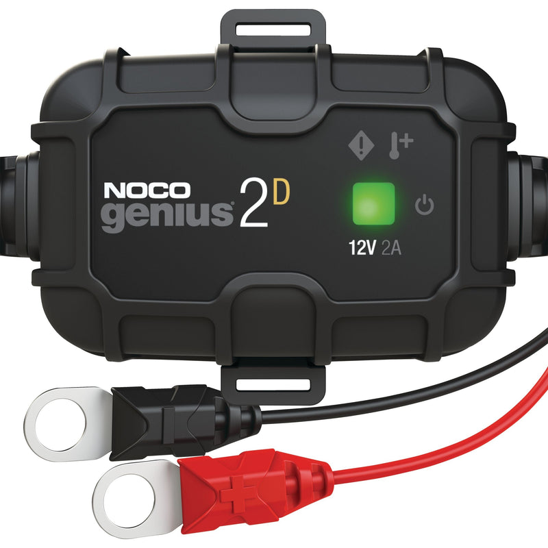 NOCO GENIUS2D Onboard Smart Battery Charger/Maintainer/Desulfator, 2-Amp, 12V M1