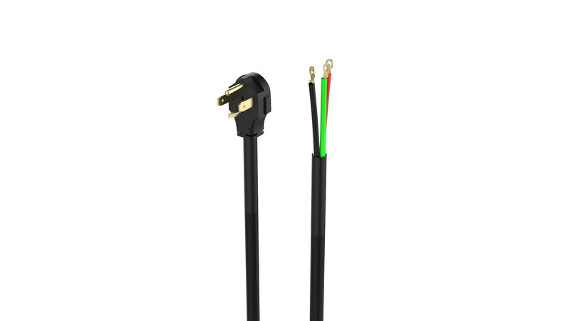 NOMA 4-ft 10-in 30-Amp 4-Wire Dryer Power Cord, Black U3
