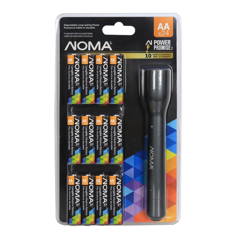 NOMA AA24 Battery & Flashlight Combo Z7
