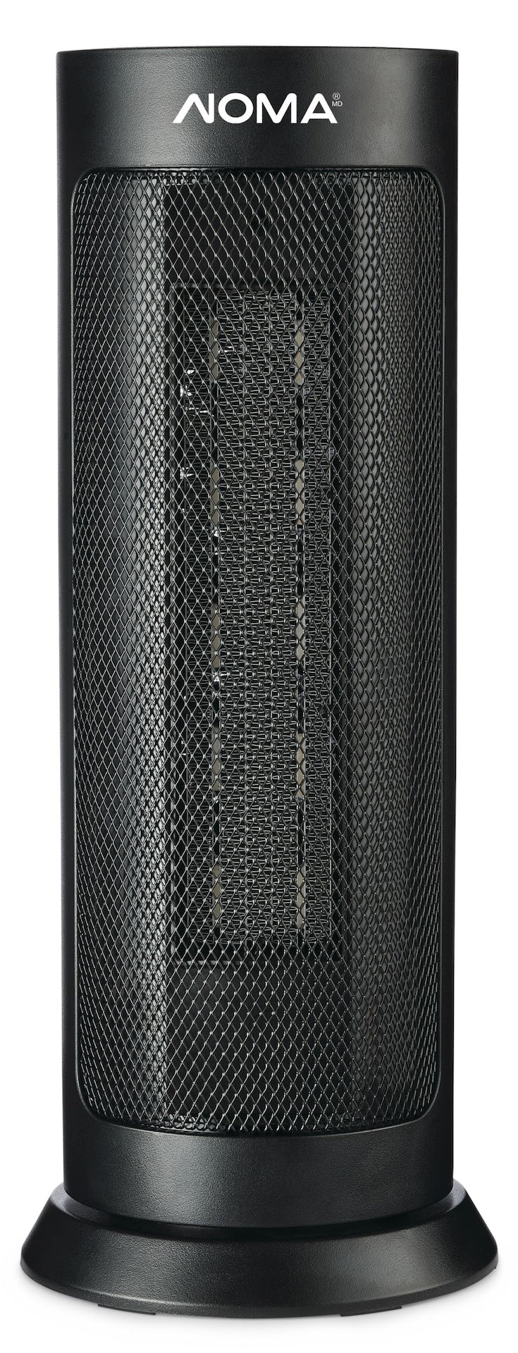 NOMA Oscillating Digital Tower Ceramic Heater with Remote Control and Thermostat, Black, 18-in V6